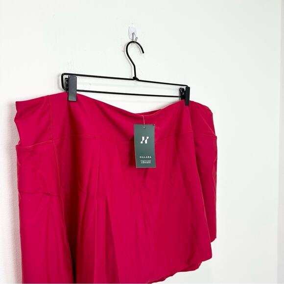 Halara Plain 2-in-1 Back Waistband Pocket Plus Size Dance Skirt 4X - Picture 5 of 9